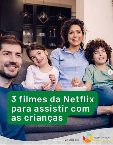 filmes da netflix pra assistir com as crianças Dra Fernanda Guedes Neurologista